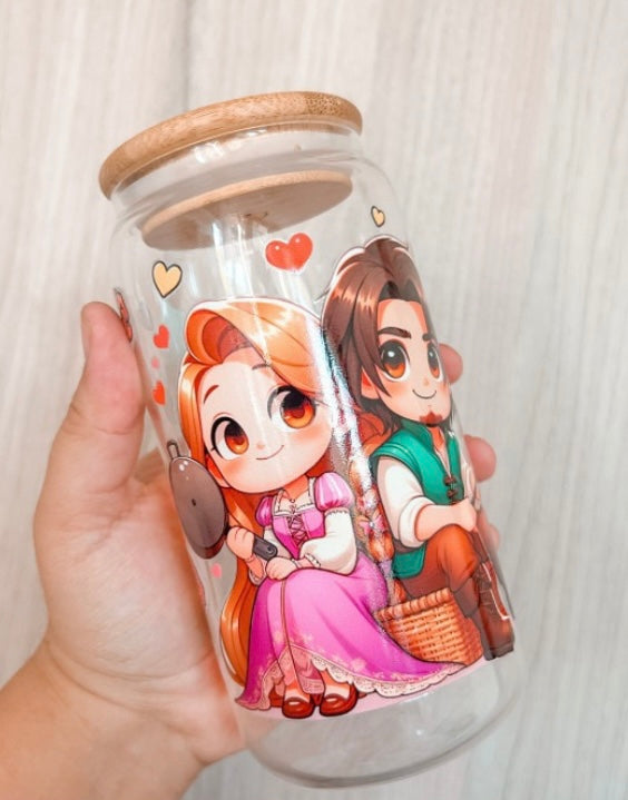 Vaso Enredados pareja