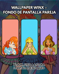 Wallpaper  winx |– Fondo de Pantalla amigas | Pantalla de Bloqueo