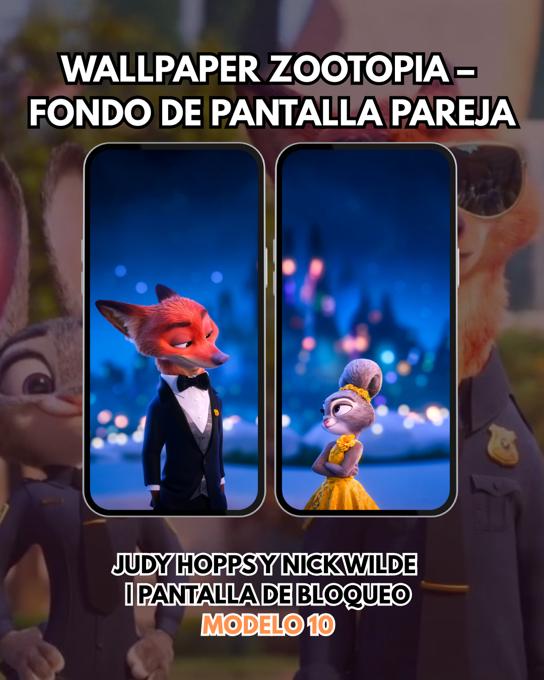 Wallpaper Zootopia– Fondo de Pantalla | Pantalla de Bloqueo