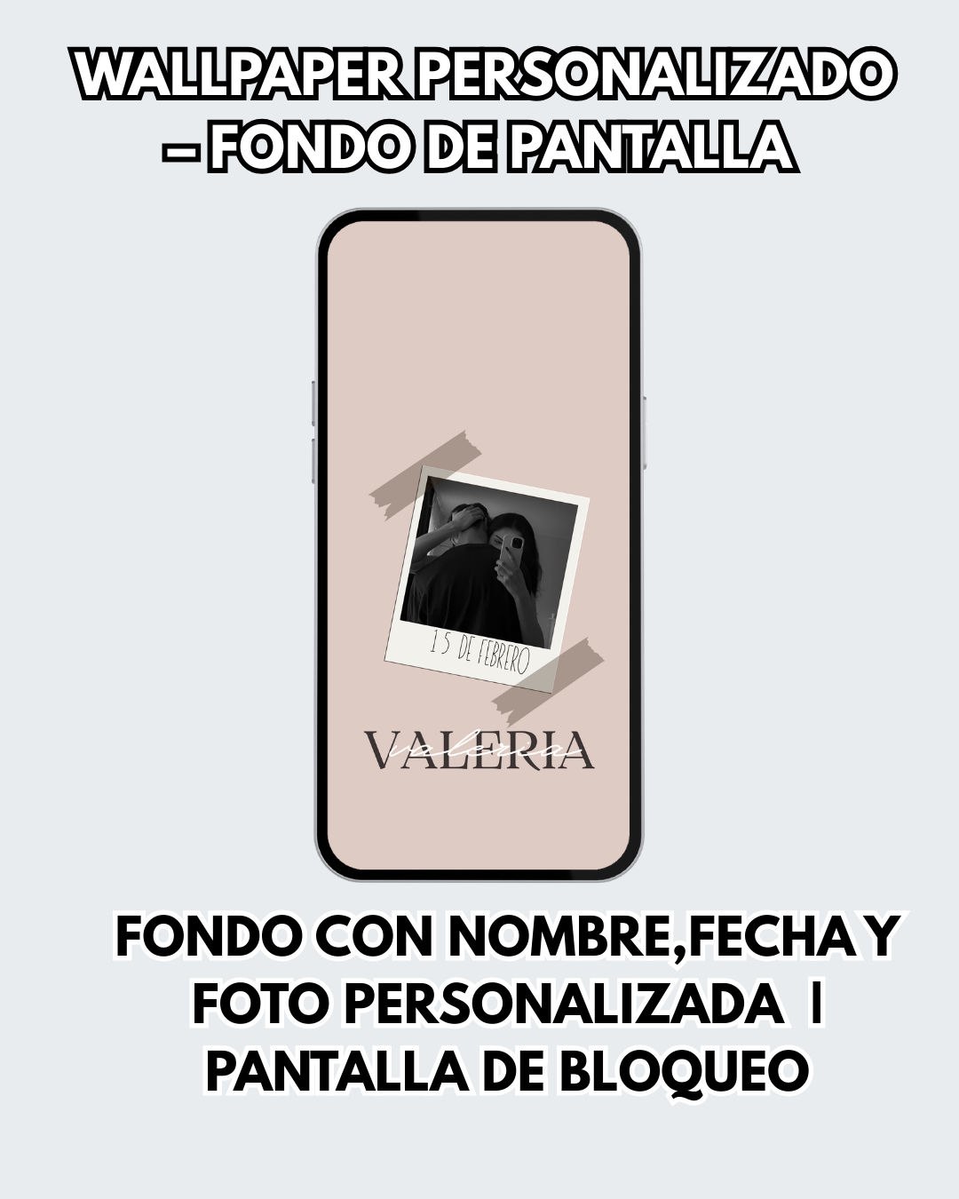 Wallpaper Personalizados con Nombre y foto
