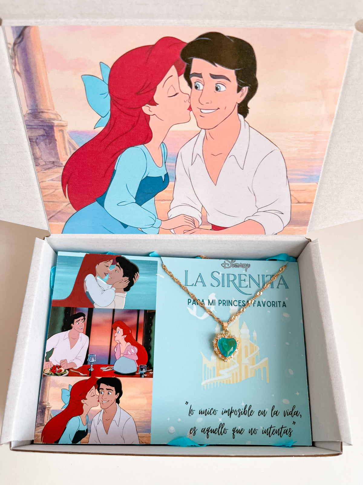 Box collar la Sirenita (Ariel y Erik)
