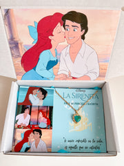 Box collar la Sirenita (Ariel y Erik)