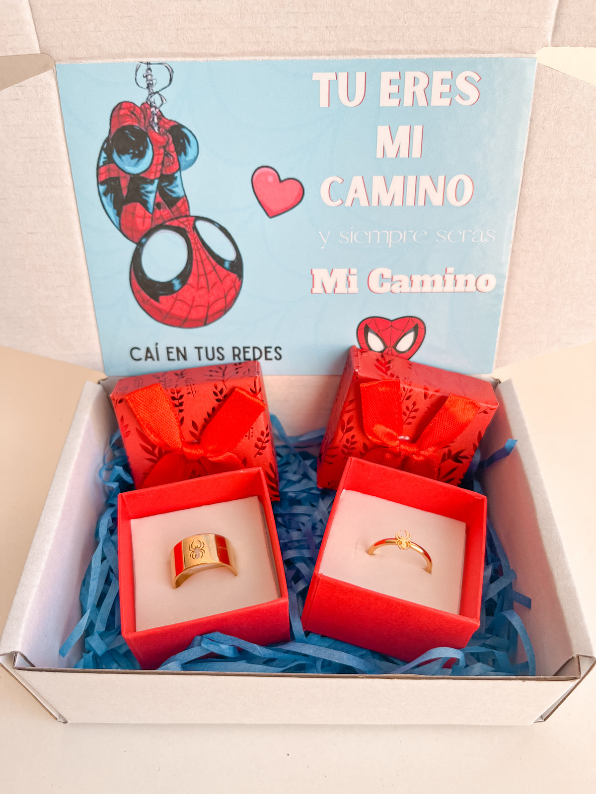 Anillos Spiderman