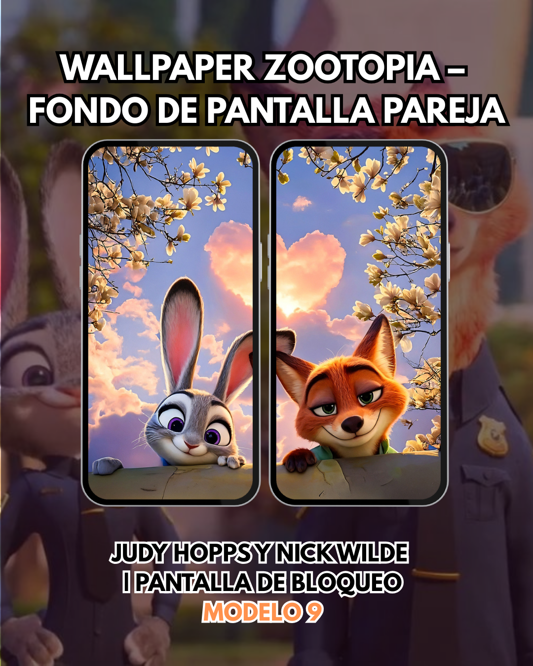 Wallpaper Zootopia– Fondo de Pantalla | Pantalla de Bloqueo