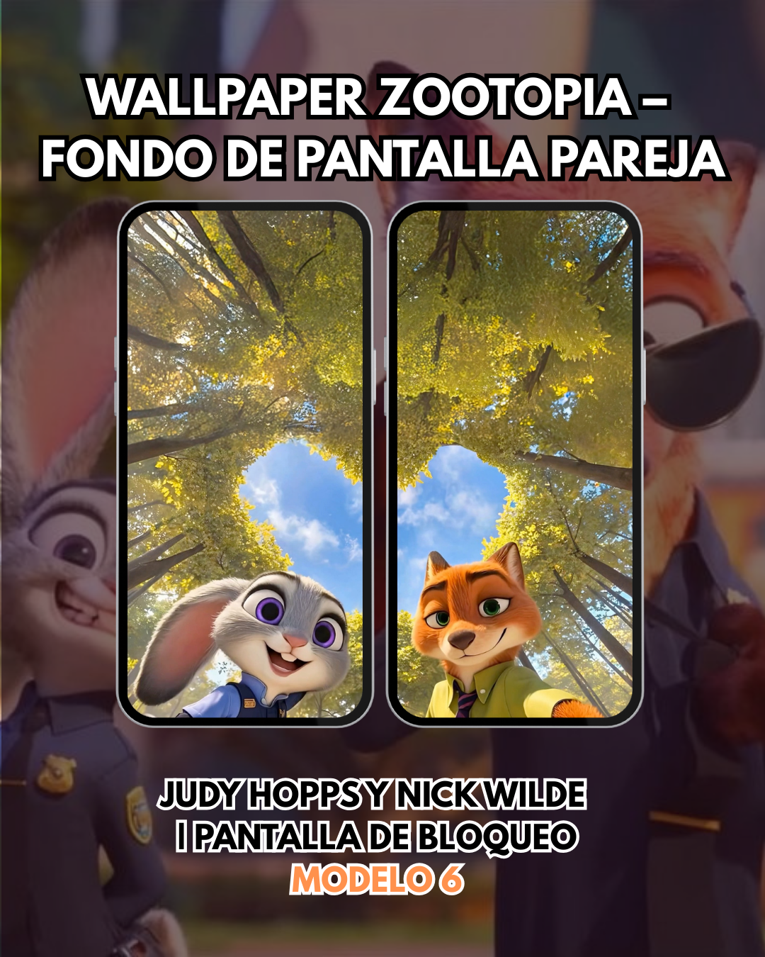 Wallpaper Zootopia– Fondo de Pantalla | Pantalla de Bloqueo