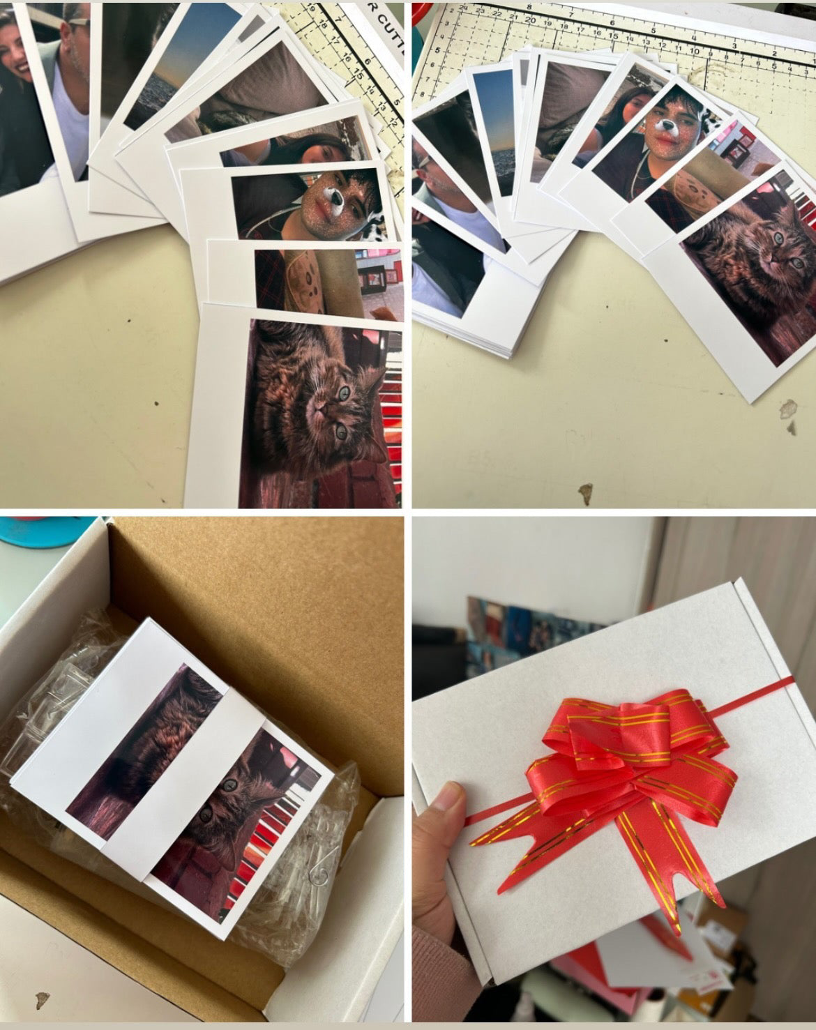 20 Fotos Polaroid+Luces clip