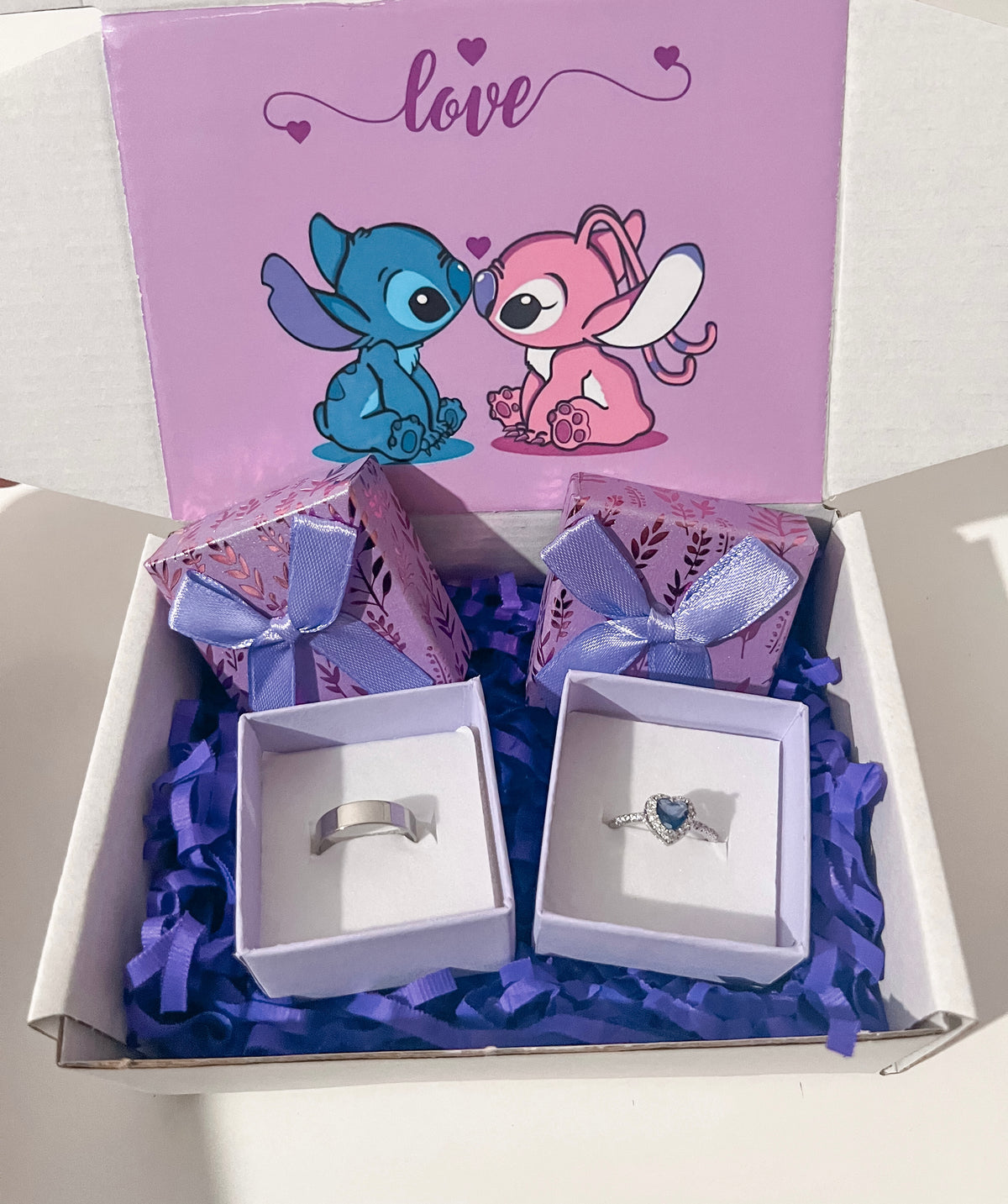 Set de Anillos Stitch