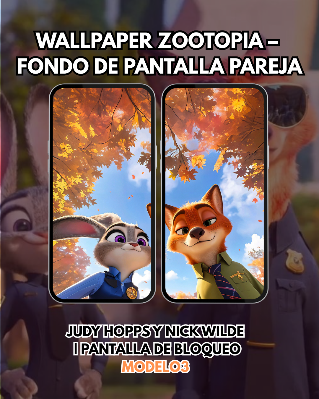 Wallpaper Zootopia– Fondo de Pantalla | Pantalla de Bloqueo