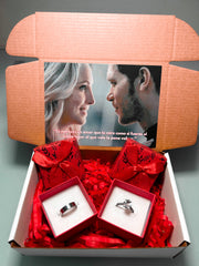 Set Anillos Diario de Vampiros Caroline y klaus