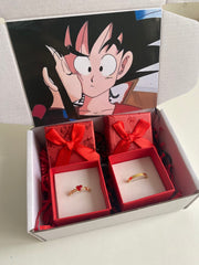 Set de Anillos Goku y Milk