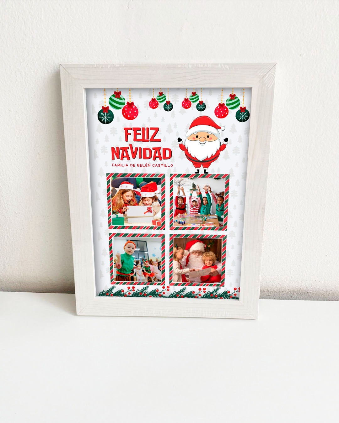 Cuadro NAVIDEÑO Personalizado