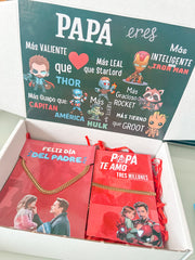 Box Día del Padre Collar+ Pulsera