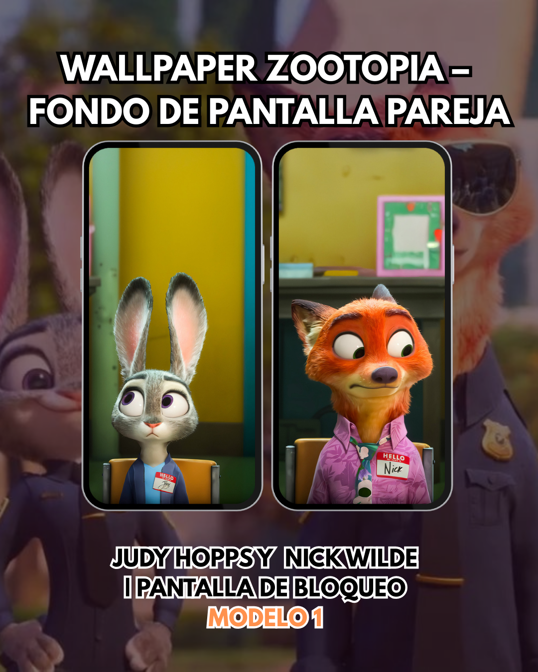 Wallpaper Zootopia– Fondo de Pantalla | Pantalla de Bloqueo