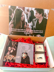 Box Diario de Vampiros L | Elena y Damon