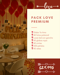 Pack Love / Feliz Cumpleaños PREMIUM