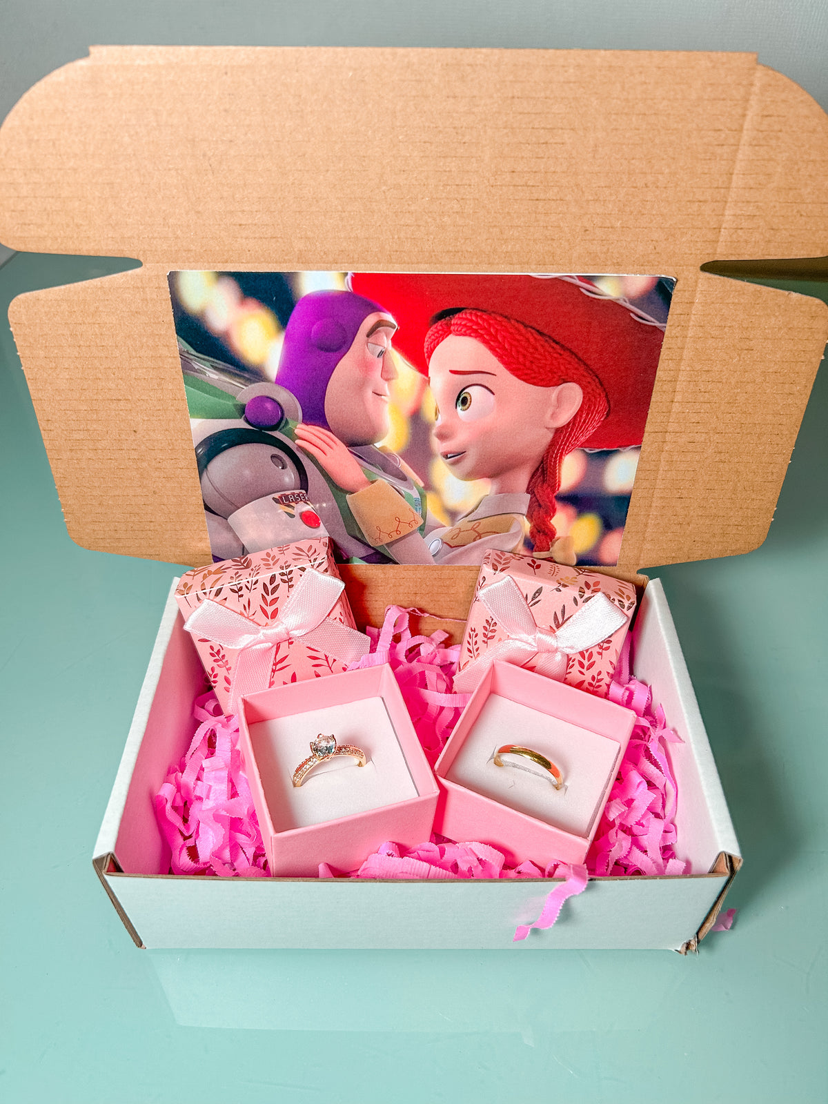Set de Anillos buzz lightyear y jessie