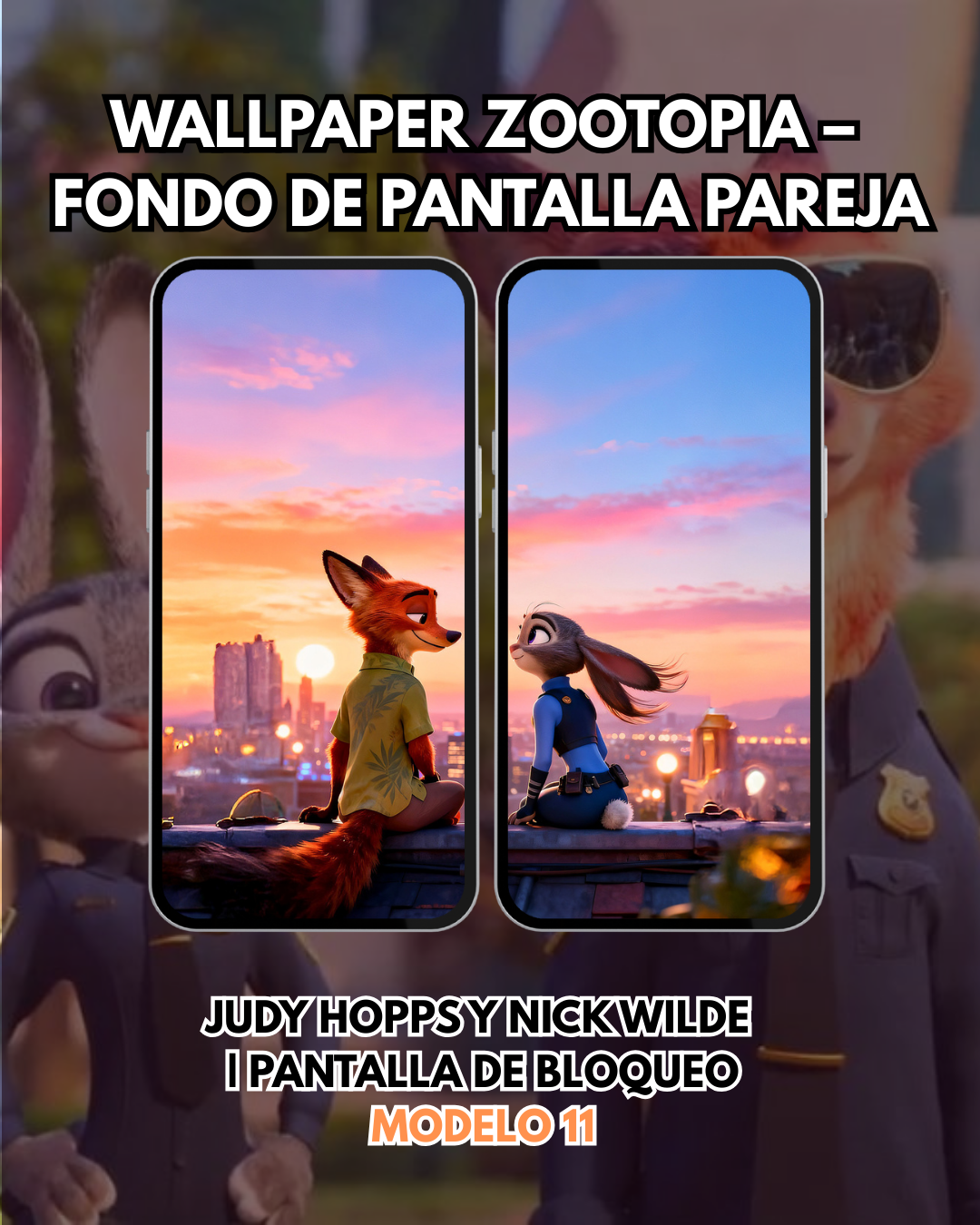 Wallpaper Zootopia– Fondo de Pantalla | Pantalla de Bloqueo