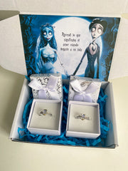 Set de anillos cadáver de la novia
