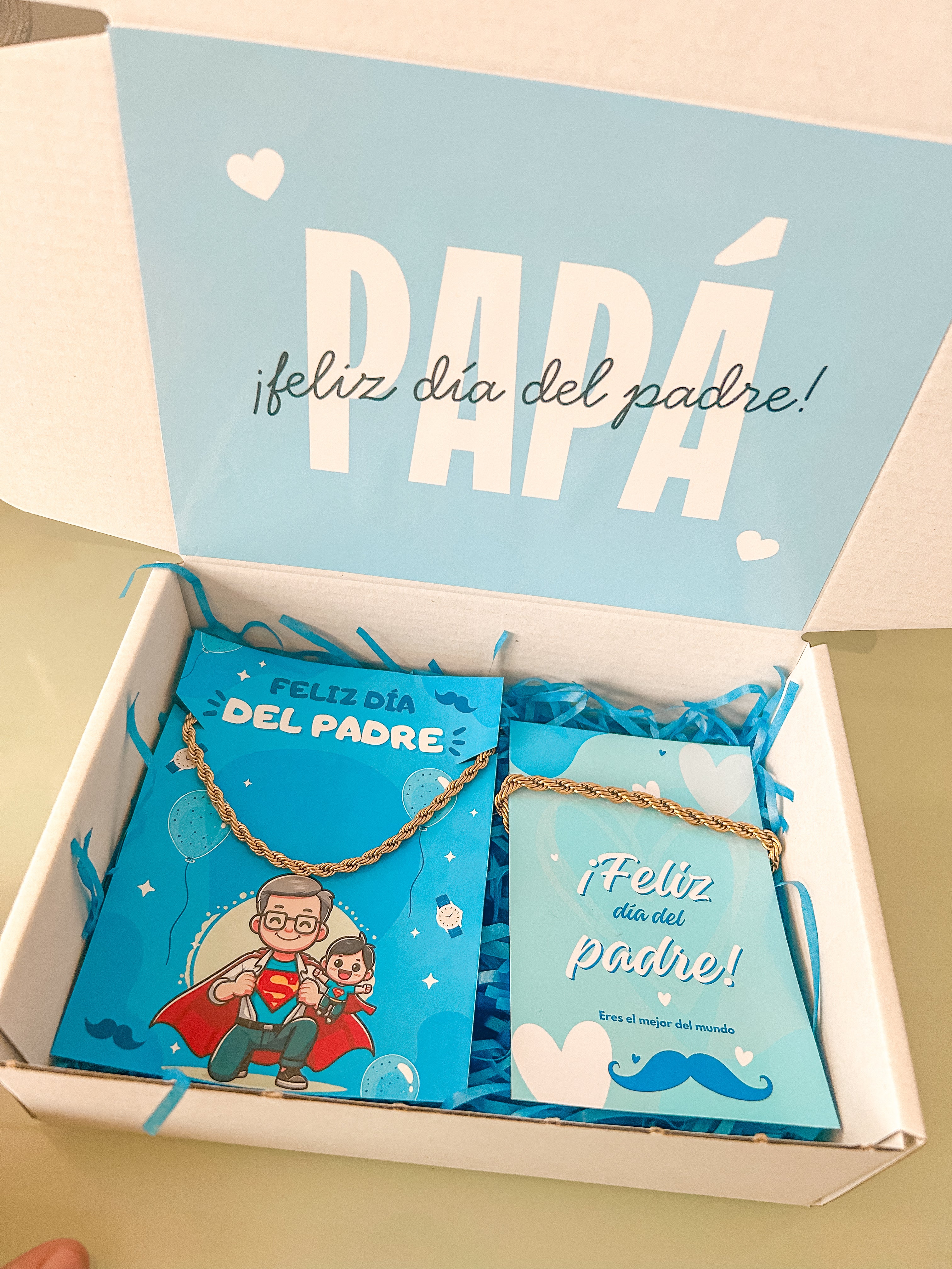 Box Día del Padre Collar+ Pulsera