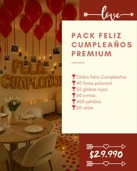 Pack Love / Feliz Cumpleaños PREMIUM
