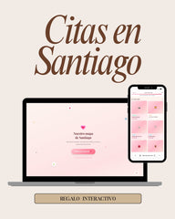 Nuestro mapa de citas: Recorriendo SANTIAGO juntos