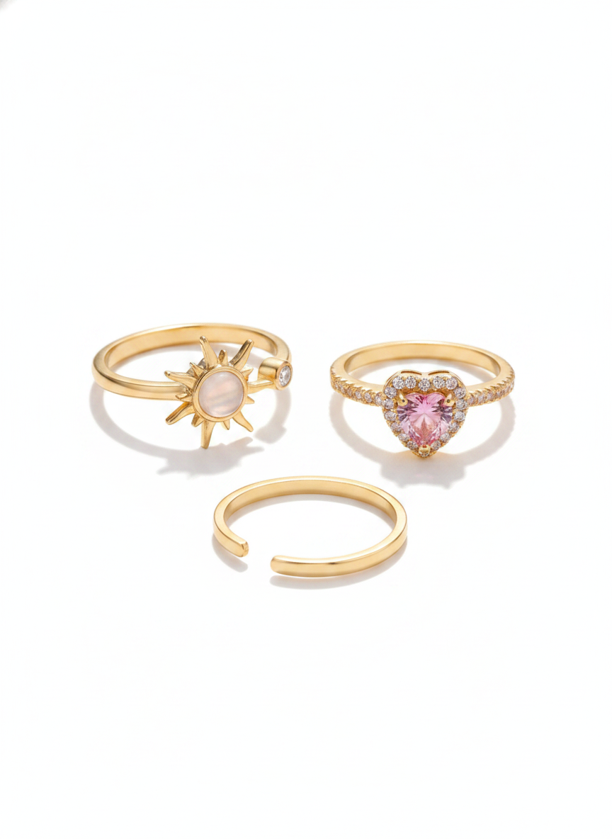 Set de Anillos Enredados(Rapunzel y Flynn)